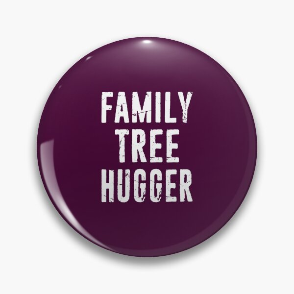 Item preview, Family Tree Hugger Funny Genealogist Genealogy Family History Distressed Typography designed and sold by niftee.
