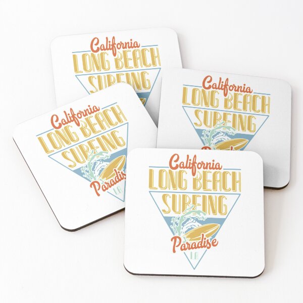 Item preview, Long Beach California Surfing  designed and sold by Wardrobess.