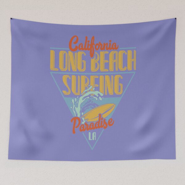 Item preview, Long Beach California Surfing  designed and sold by Wardrobess.