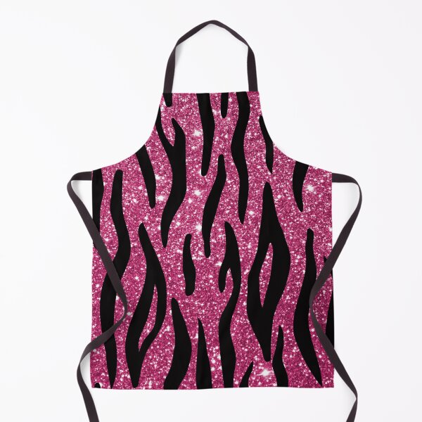 Item preview, Pink Rose Glitter Sparkly Tiger Pattern designed and sold by WOW TeesAndThings.