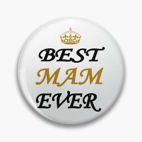 Item preview, Best mam ever in the world with a royal crown because truly you are a queen for men and women designed and sold by HINDAM4U.