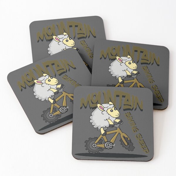 Item preview, Mountain Biking Sheep 2 designed and sold by Crystarowz.