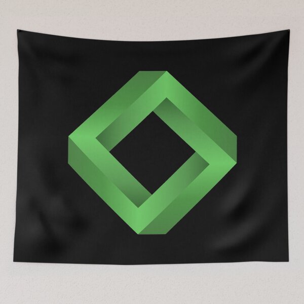 Item preview,  Penrose Square ( Green ) designed and sold by pgons.
