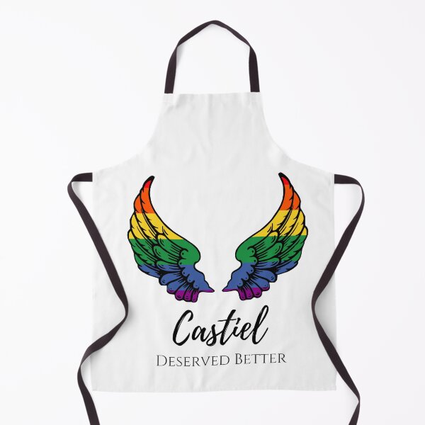 Item preview, Castiel deserved better rainbow wings 2 designed and sold by LannisterOnMars.