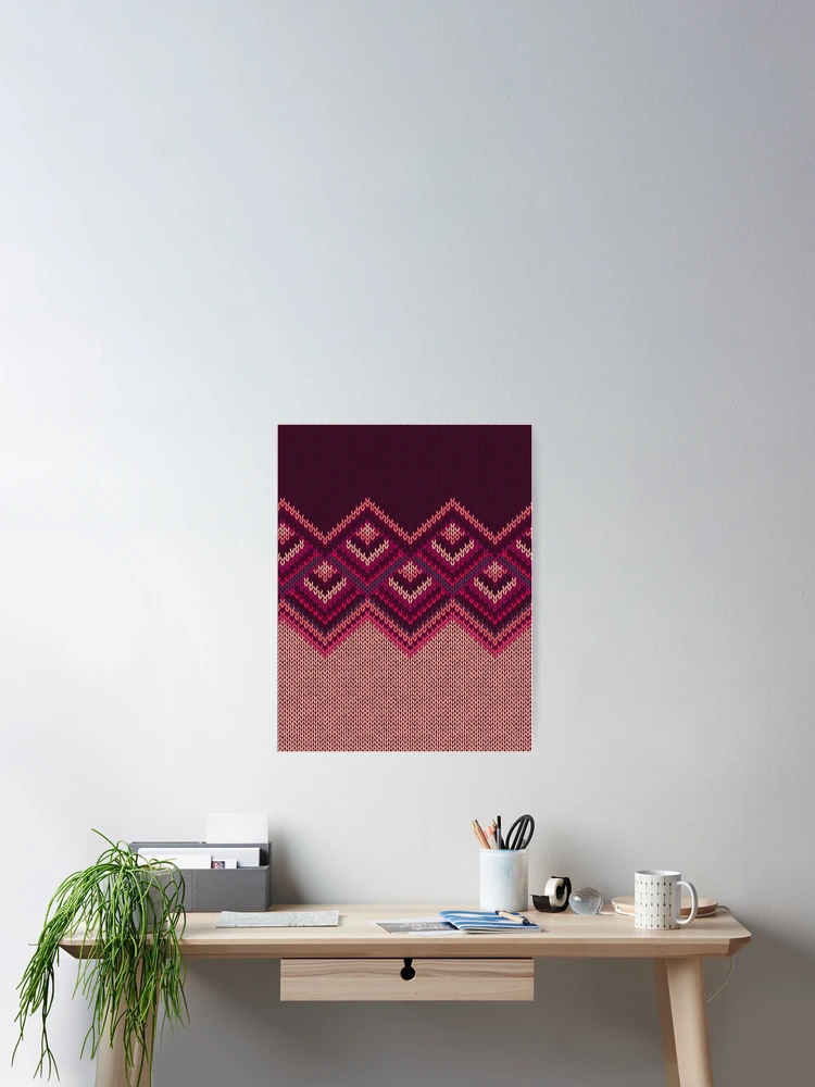 Thumbnail 2 of 3, Poster, Pattern RGW Purple2 designed and sold by kyds.