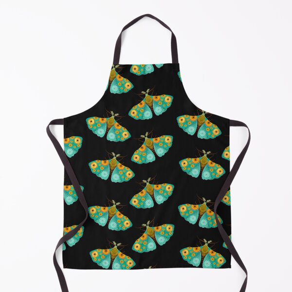Item preview, Forest moth folk art print designed and sold by Prita-D.