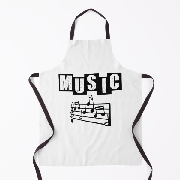 Item preview, Music with a score - White designed and sold by BusyMonkeys.