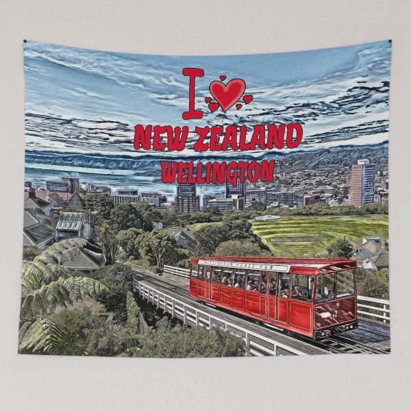 Item preview, I LOVE NEW ZEALAND, Wellington designed and sold by REALDesign-Shop.