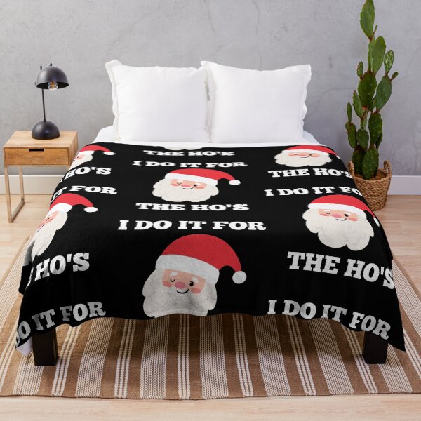 Item preview, I Do It For The Ho's Funny Christmas Pun designed and sold by Trankix.