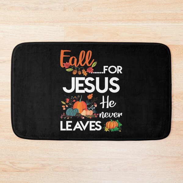 Item preview, Fall for Jesus he never leaves pumkin designed and sold by russellsteve.