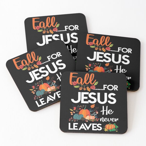Item preview, Fall for Jesus he never leaves pumkin designed and sold by russellsteve.
