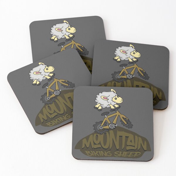 Item preview, Mountain Biking Sheep 4 designed and sold by Crystarowz.