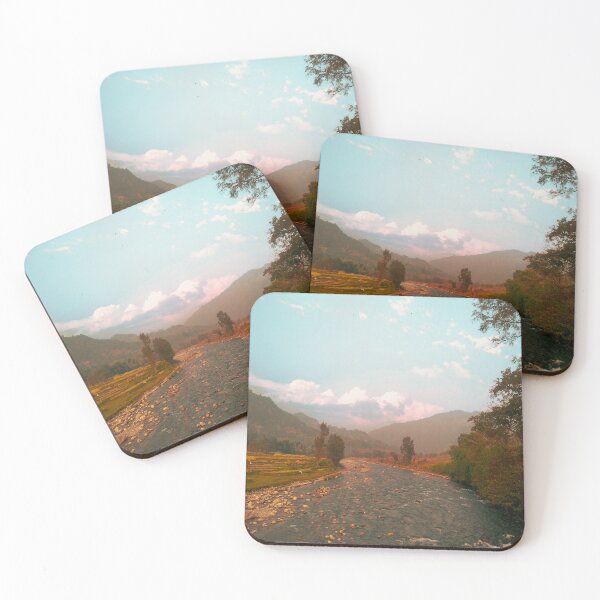 Item preview, Aesthetic blue sky and river designed and sold by Mariolangstieh.