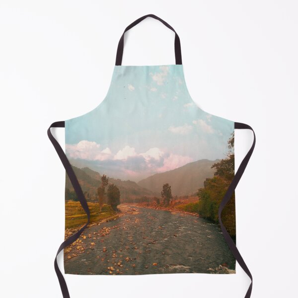 Item preview, Aesthetic blue sky and river designed and sold by Mariolangstieh.