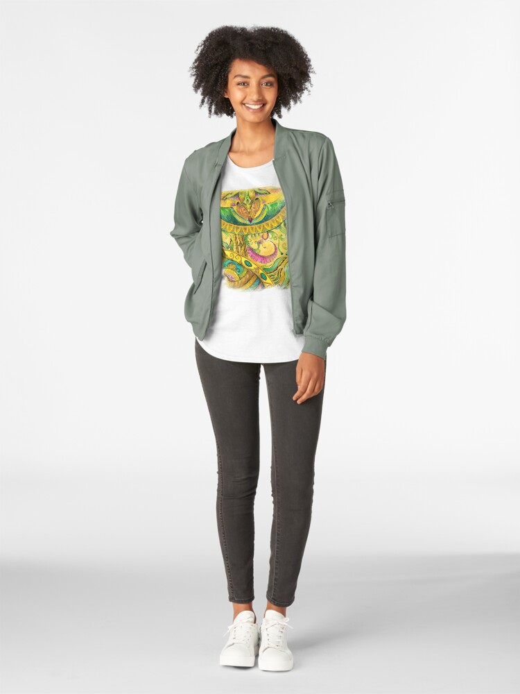 Alternate view of Baroque Organic Premium Scoop T-Shirt