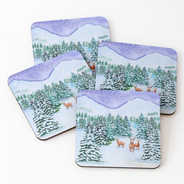 Item preview, Deer in snow at Glen Etive. designed and sold by John Ray.