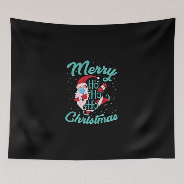 Item preview, Merry Christmas Ho Ho Ho Santa Claus Face Mask designed and sold by MyintThan09.
