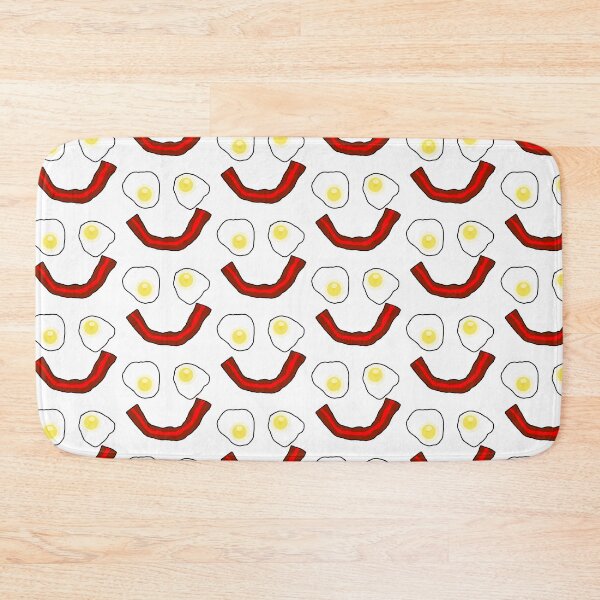 Item preview, bacon egg smile mushu designed and sold by hitomimyhomie.