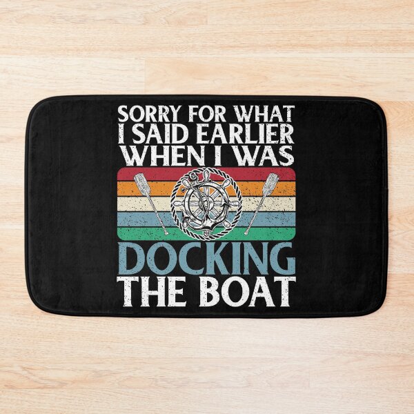 Item preview, Funny Distressed Vintage Docking the Boat designed and sold by jcorres.