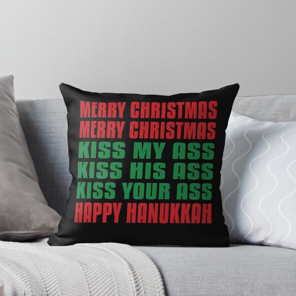 Item preview, Merry Christmas Kiss My Ass Funny Hanukkah designed and sold by MyintThan09.