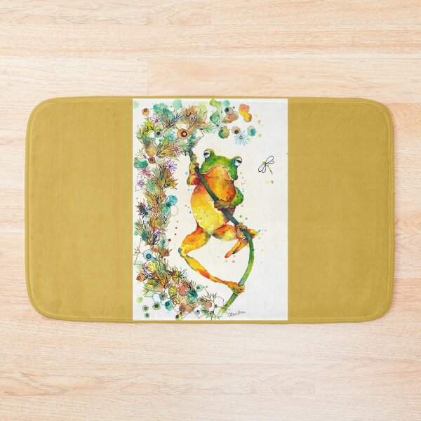 Item preview, Frog (mustard) designed and sold by artofealain.