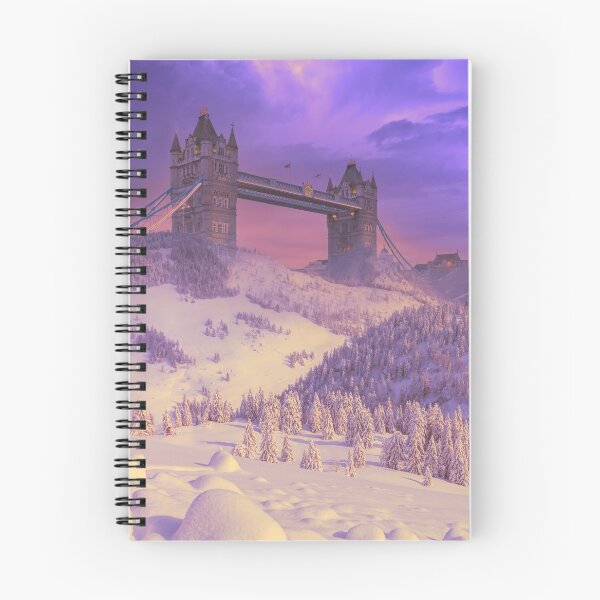 Item preview, Winter landscape with Tower Bridge designed and sold by Mauswohn.