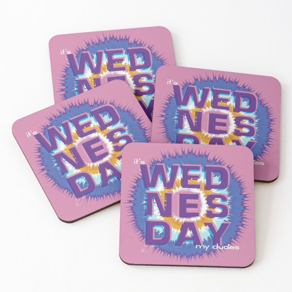 Item preview, It's Wednesday My Dudes designed and sold by PaigeErinDesign.