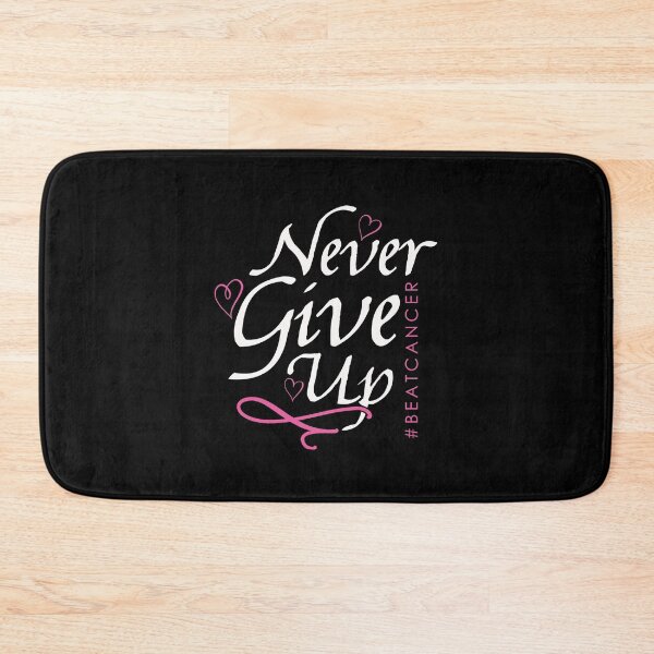 Item preview, Never give up the breast cancer fight designed and sold by mederDESIGNS.