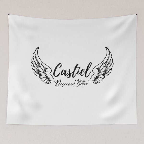 Item preview, Castiel deserved better with transparent wings designed and sold by LannisterOnMars.