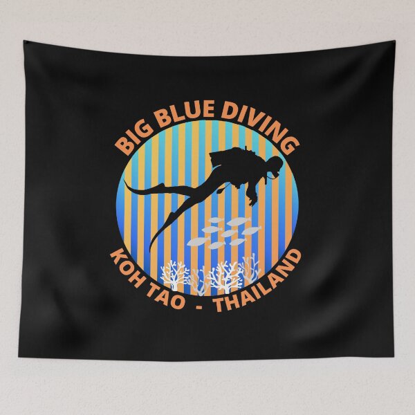 Item preview, Scuba Diver Below - Big Blue Diving designed and sold by BigBlueDiving.