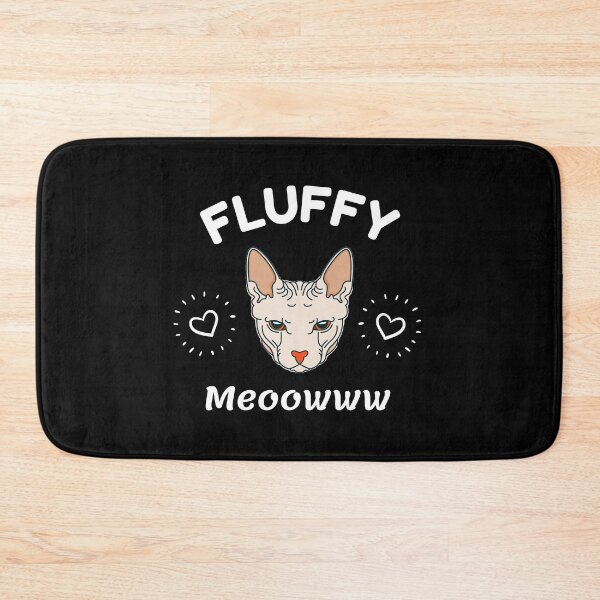 Item preview, Slightly Wrong Fluffy Sphynx Cat designed and sold by MariusMunteanu.
