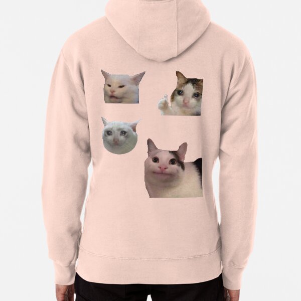 Sad cat clearance hoodie