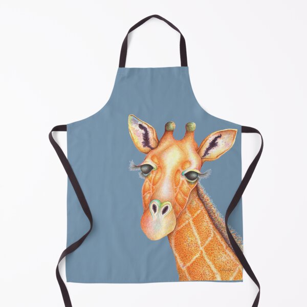 Item preview, Giraffe (blue) designed and sold by artofealain.