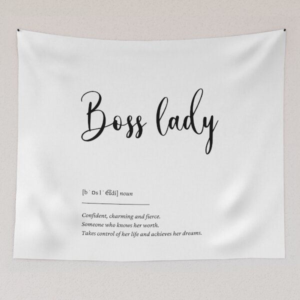 Item preview, Boss Lady definition designed and sold by WhitePotato.