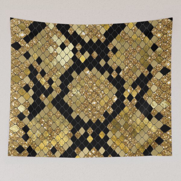Item preview, Glitter Snake Skin Pattern designed and sold by WOW TeesAndThings.