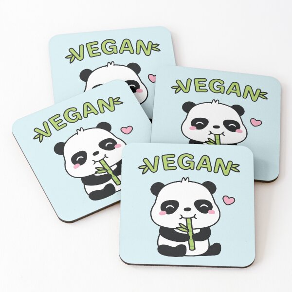 Item preview, Cute Little Panda Enjoys Being Vegan designed and sold by rustydoodle.