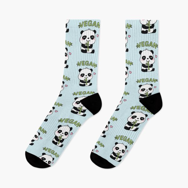Item preview, Cute Little Panda Enjoys Being Vegan designed and sold by rustydoodle.