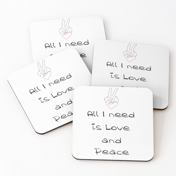 Item preview, All I need is love and peace designed and sold by Gom--s.