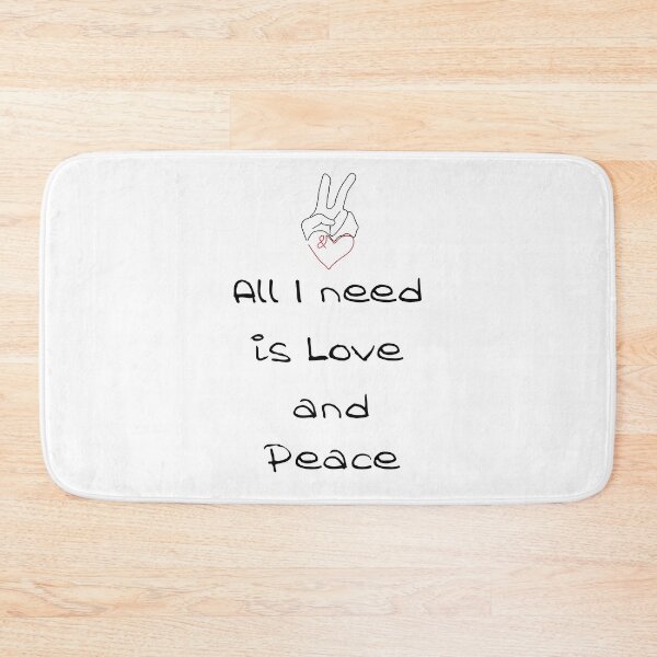 Item preview, All I need is love and peace designed and sold by Gom--s.