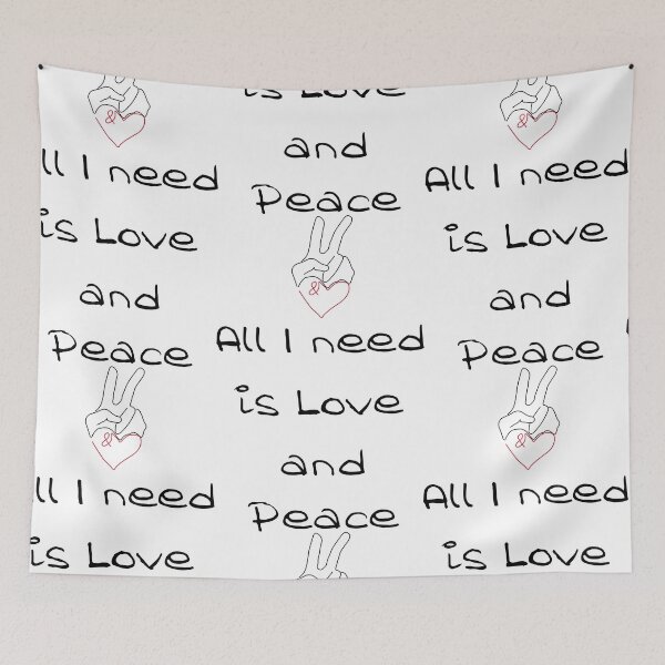 Item preview, All I need is love and peace designed and sold by Gom--s.