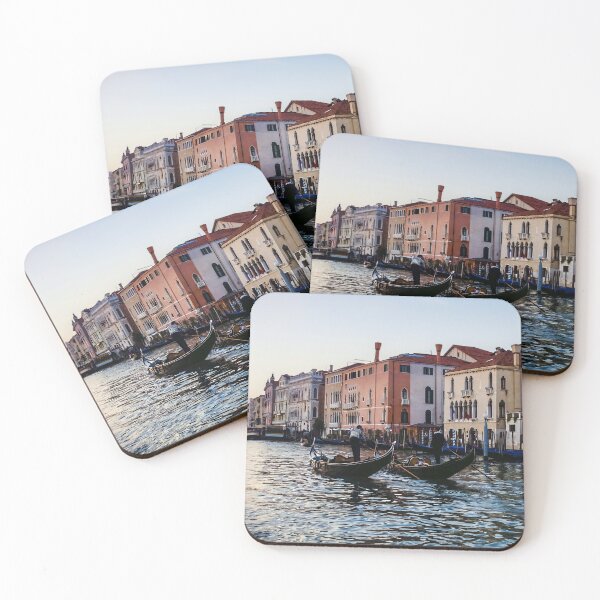 Item preview, Impressions of Venice - Glossy Water Gondolas on the Grand Canal designed and sold by Georgia Mizuleva.