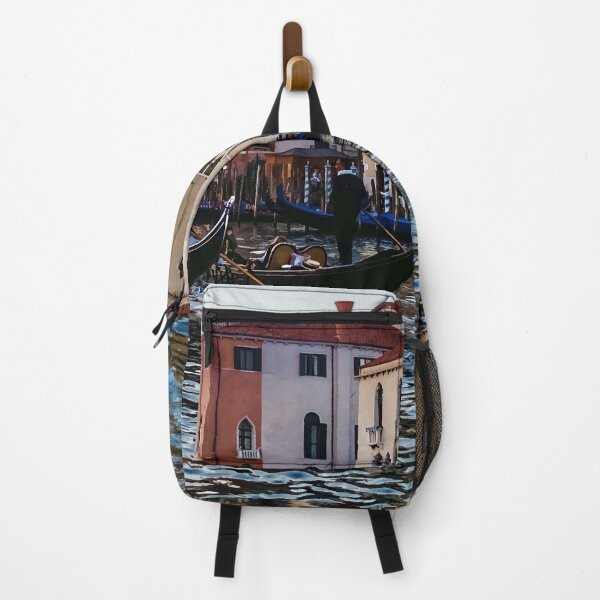 Item preview, Impressions of Venice - Glossy Water Gondolas on the Grand Canal designed and sold by Georgia Mizuleva.