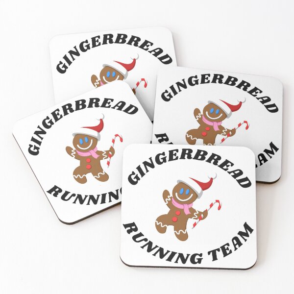 Item preview, gingerbread running team designed and sold by charlyjovic.