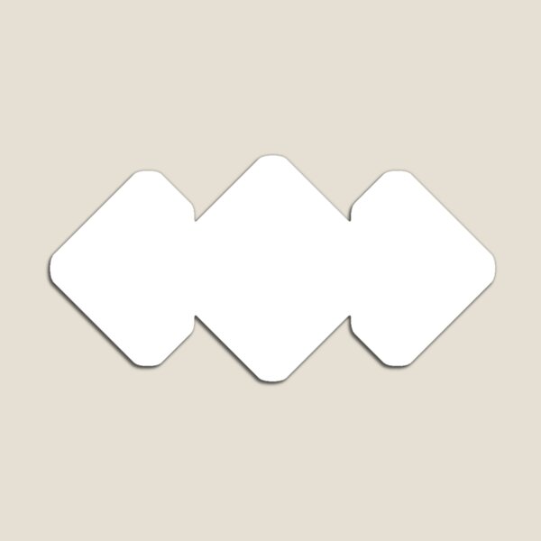Madeon Adventure Logo - White Magnet