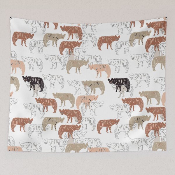 Item preview, white aardwolf designed and sold by Claireybean.