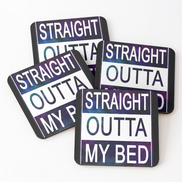 Item preview, Straight outta my bed galaxy designed and sold by felinefeelings.
