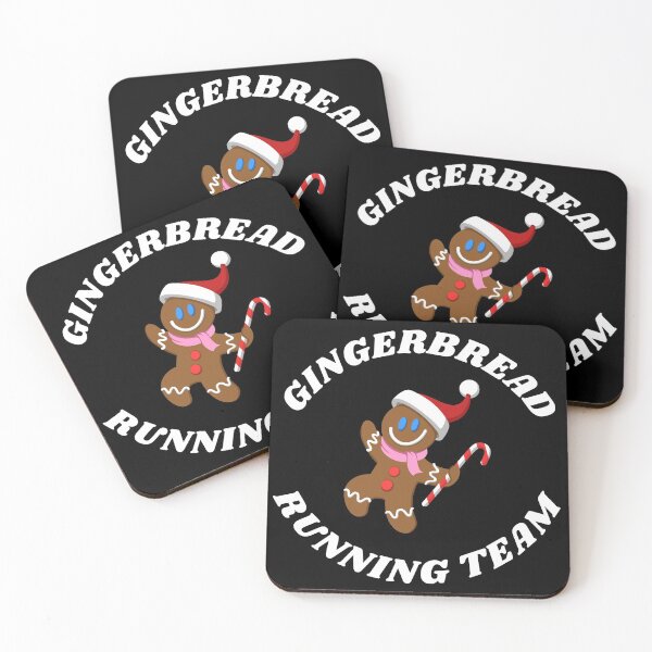 Item preview, gingerbread running team designed and sold by charlyjovic.