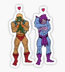 He-Man and Skeletor Snuggle Break Sticker