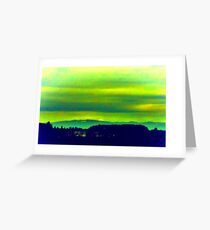 bald hill viewpoint Greeting Card