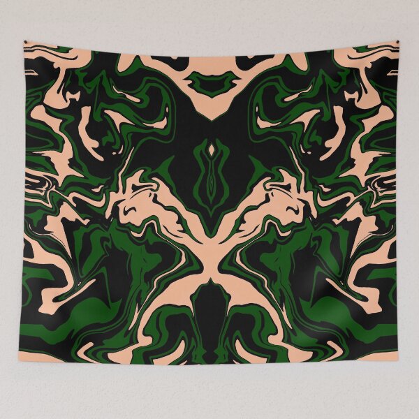Item preview, Fluid art mixture. Abstract liquid background with mixing colors designed and sold by moustafakhalil.
